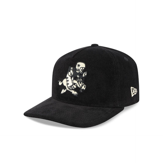 Dallas Cowboys Nostalgic Black Corduroy 19TWENTY Adjustable Hat