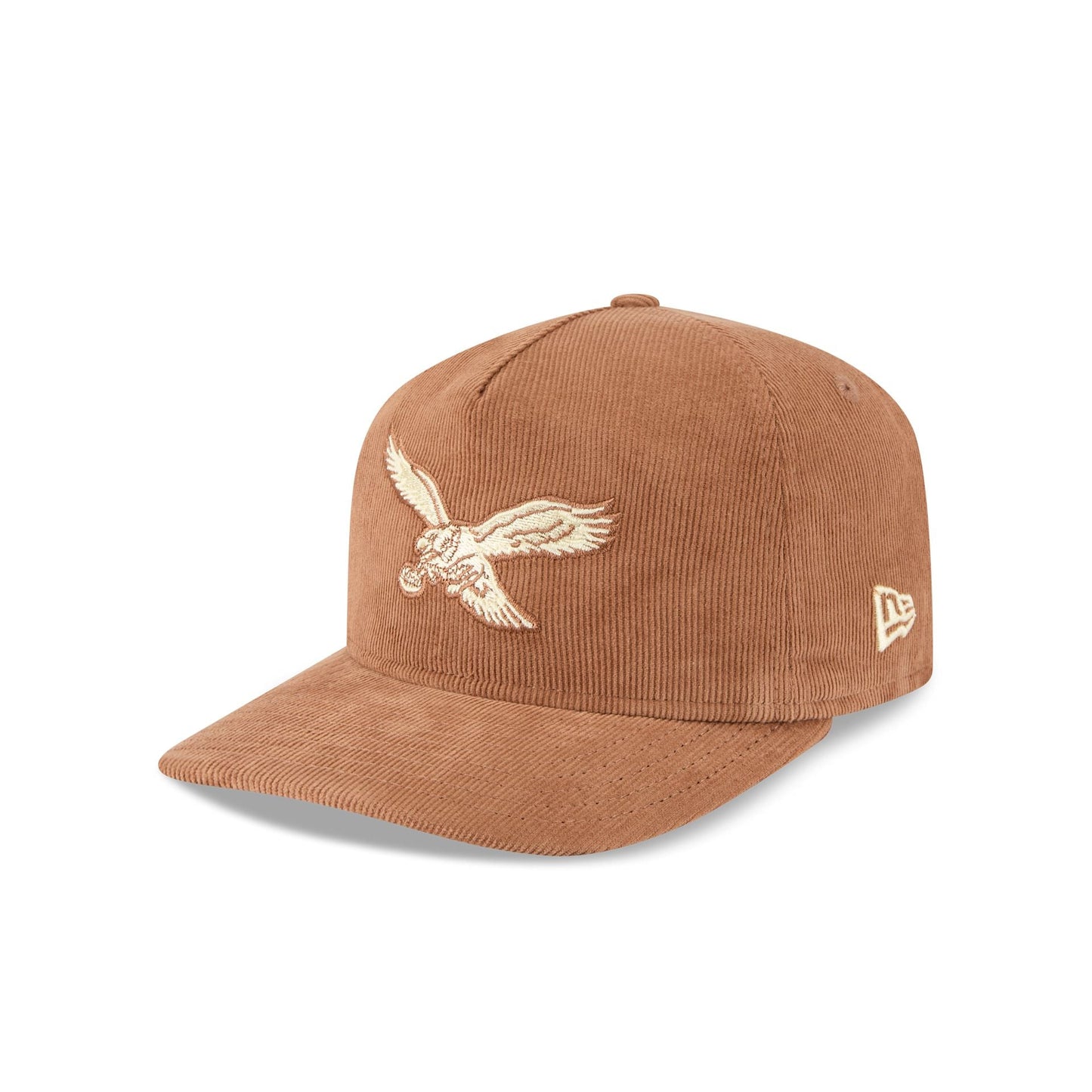 Philadelphia Eagles Nostalgic Brown Corduroy 19TWENTY Adjustable Hat