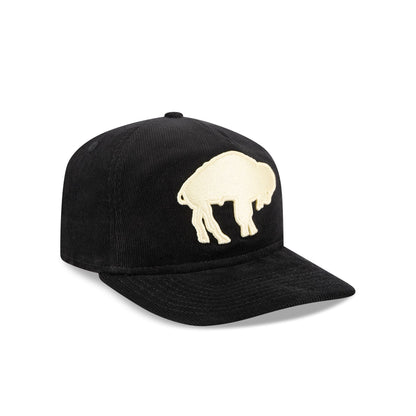 Buffalo Bills Nostalgic Black Corduroy 19TWENTY Adjustable Hat