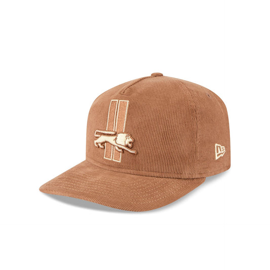 Detroit Lions Nostalgic Brown Corduroy 19TWENTY Adjustable Hat