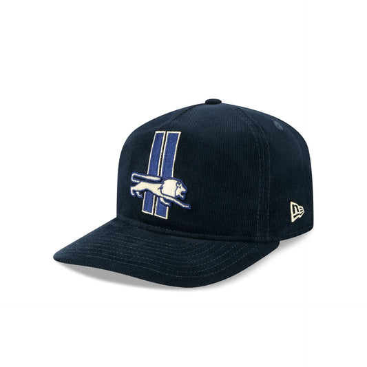 Detroit Lions Nostalgic Navy Corduroy 19TWENTY Adjustable Hat