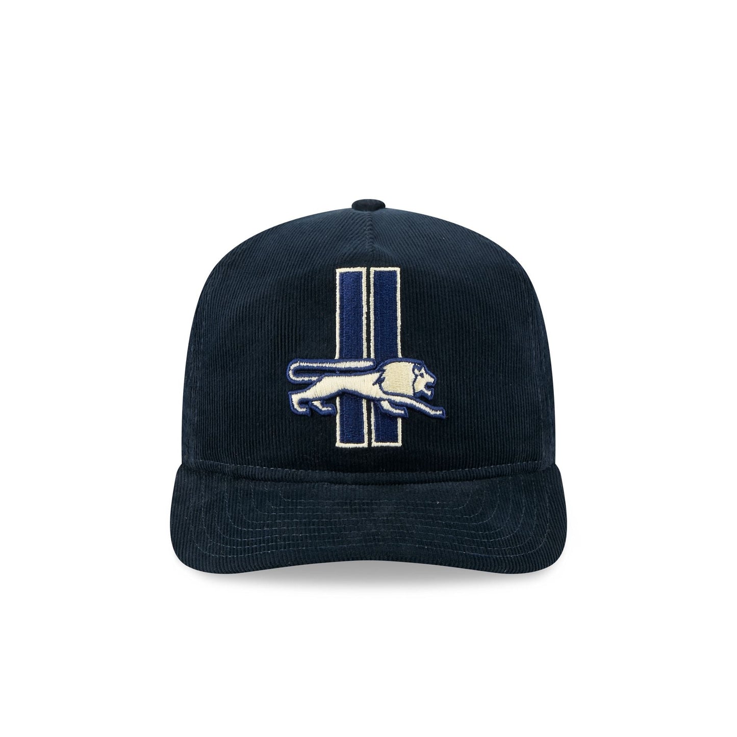 Detroit Lions Nostalgic Navy Corduroy 19TWENTY Adjustable Hat