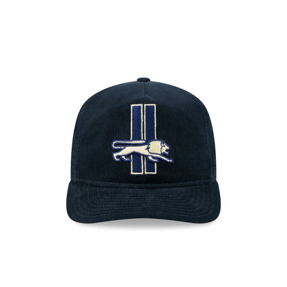 Detroit Lions Nostalgic Navy Corduroy 19TWENTY Adjustable Hat