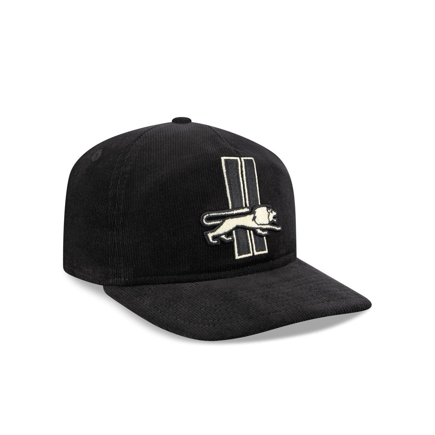 Detroit Lions Nostalgic Black Corduroy 19TWENTY Adjustable Hat