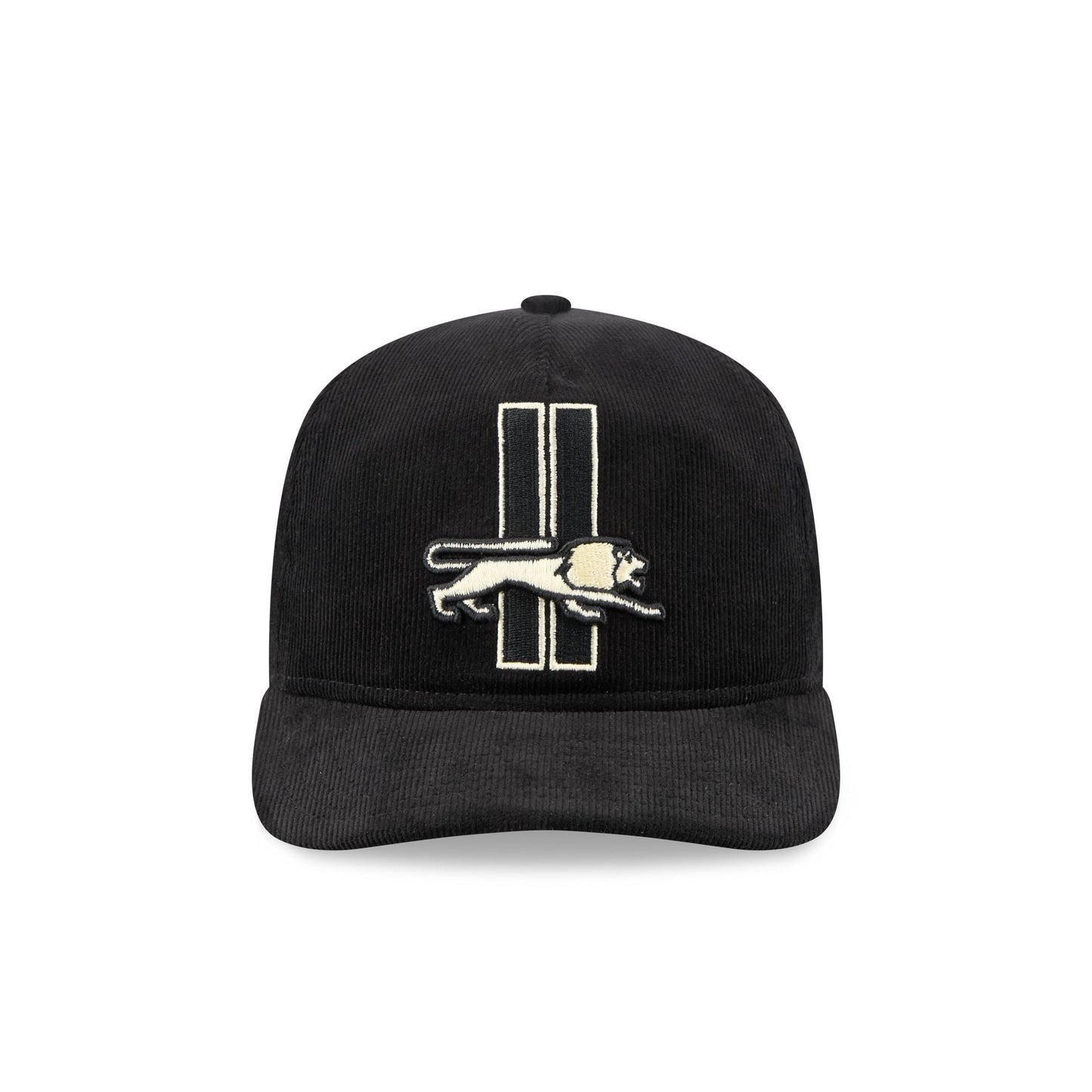 Detroit Lions Nostalgic Black Corduroy 19TWENTY Adjustable Hat