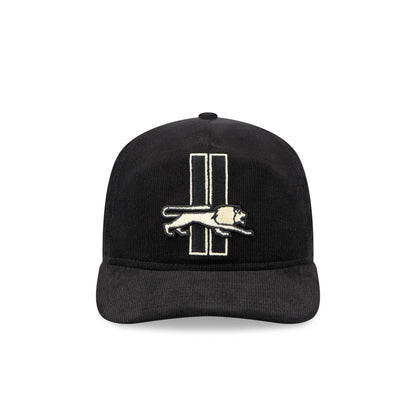 Detroit Lions Nostalgic Black Corduroy 19TWENTY Adjustable Hat