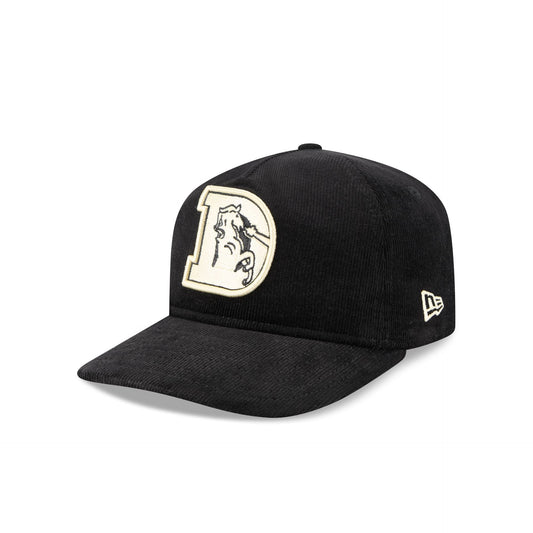 Denver Broncos Nostalgic Black Corduroy 19TWENTY Adjustable Hat