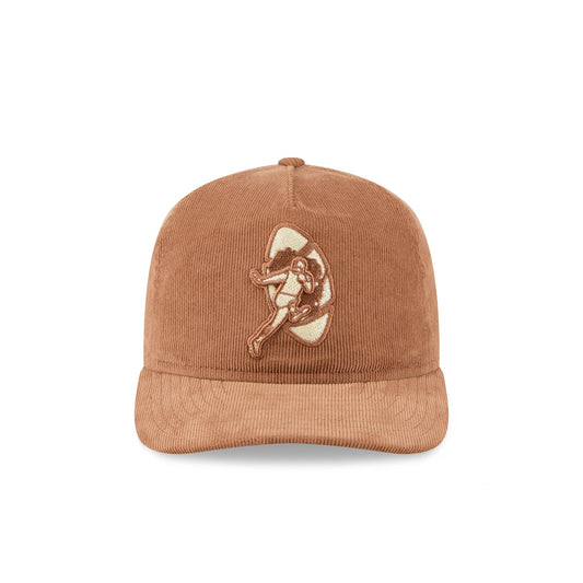 Green Bay Packers Nostalgic Brown Corduroy 19TWENTY Adjustable Hat