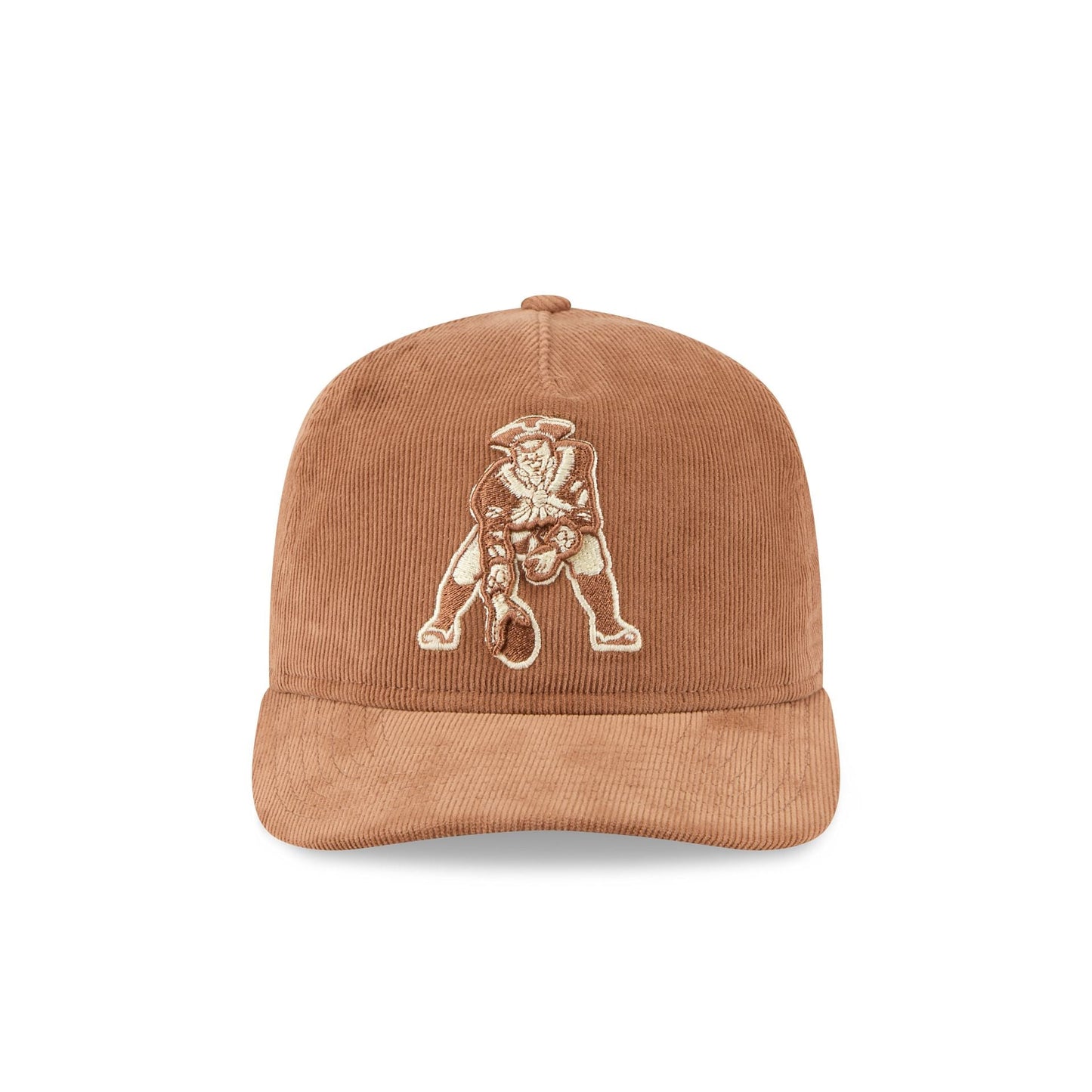 New England Patriots Nostalgic Brown Corduroy 19TWENTY Adjustable Hat