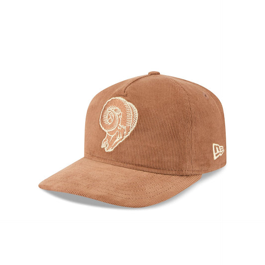 Los Angeles Rams Nostalgic Brown Corduroy 19TWENTY Adjustable Hat