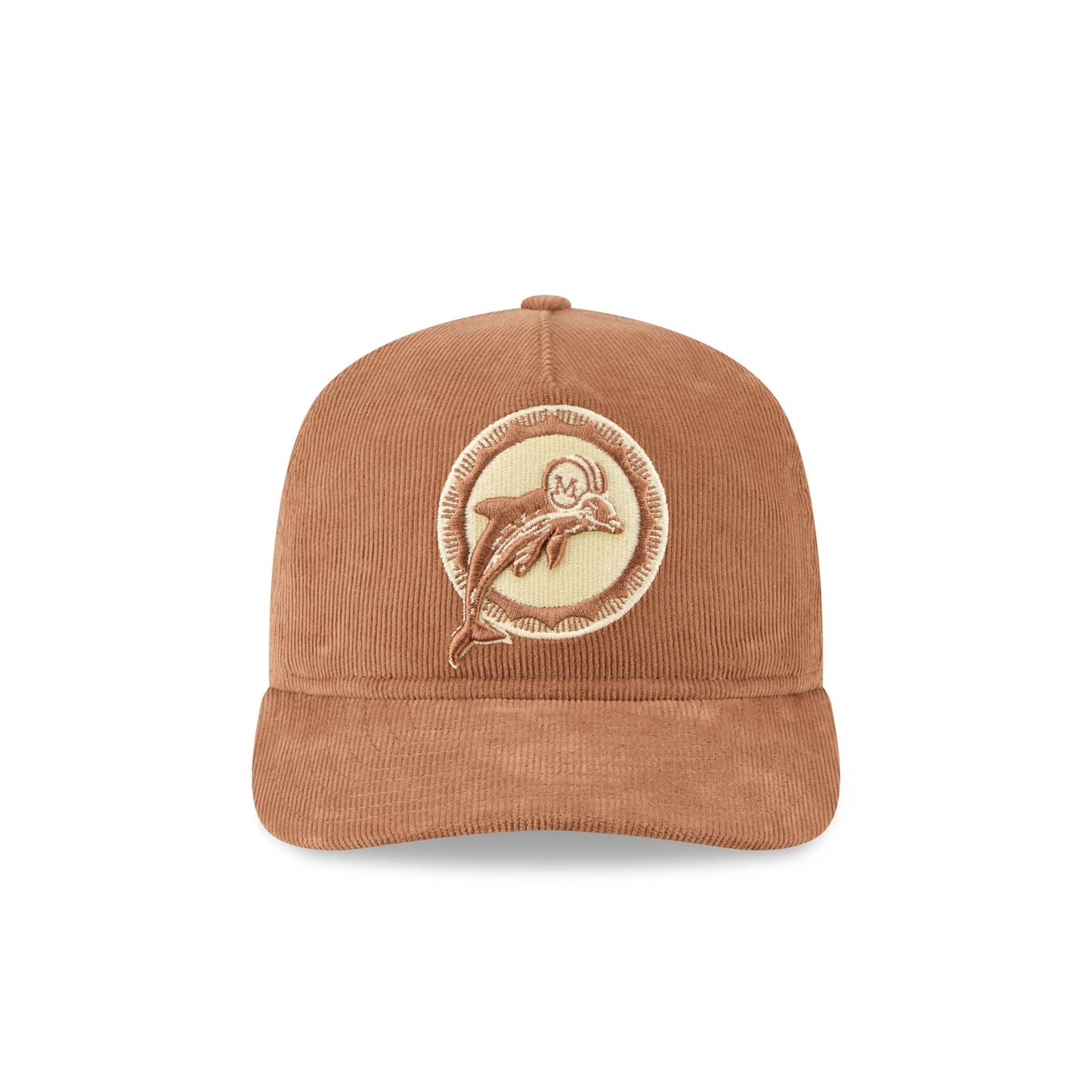 Miami Dolphins Nostalgic Brown Corduroy 19TWENTY Adjustable Hat