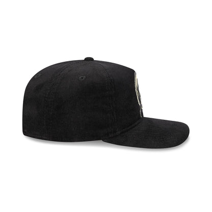 Miami Dolphins Nostalgic Black Corduroy 19TWENTY Adjustable Hat