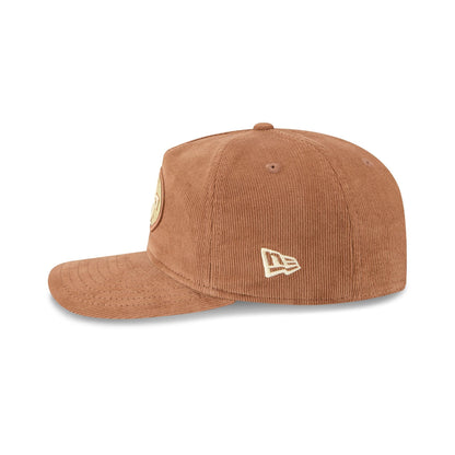 San Francisco 49ers Nostalgic Brown Corduroy 19TWENTY Adjustable Hat