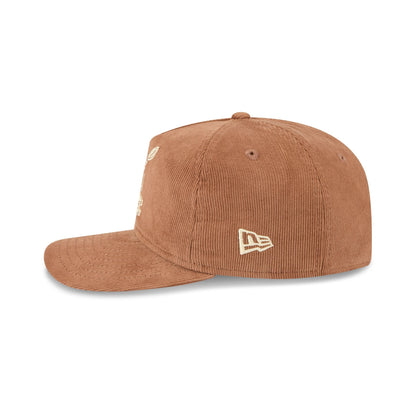 Pittsburgh Steelers Nostalgic Brown Corduroy 19TWENTY Adjustable Hat