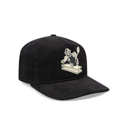 Pittsburgh Steelers Nostalgic Black Corduroy 19TWENTY Adjustable Hat