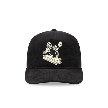 Pittsburgh Steelers Nostalgic Black Corduroy 19TWENTY Adjustable Hat