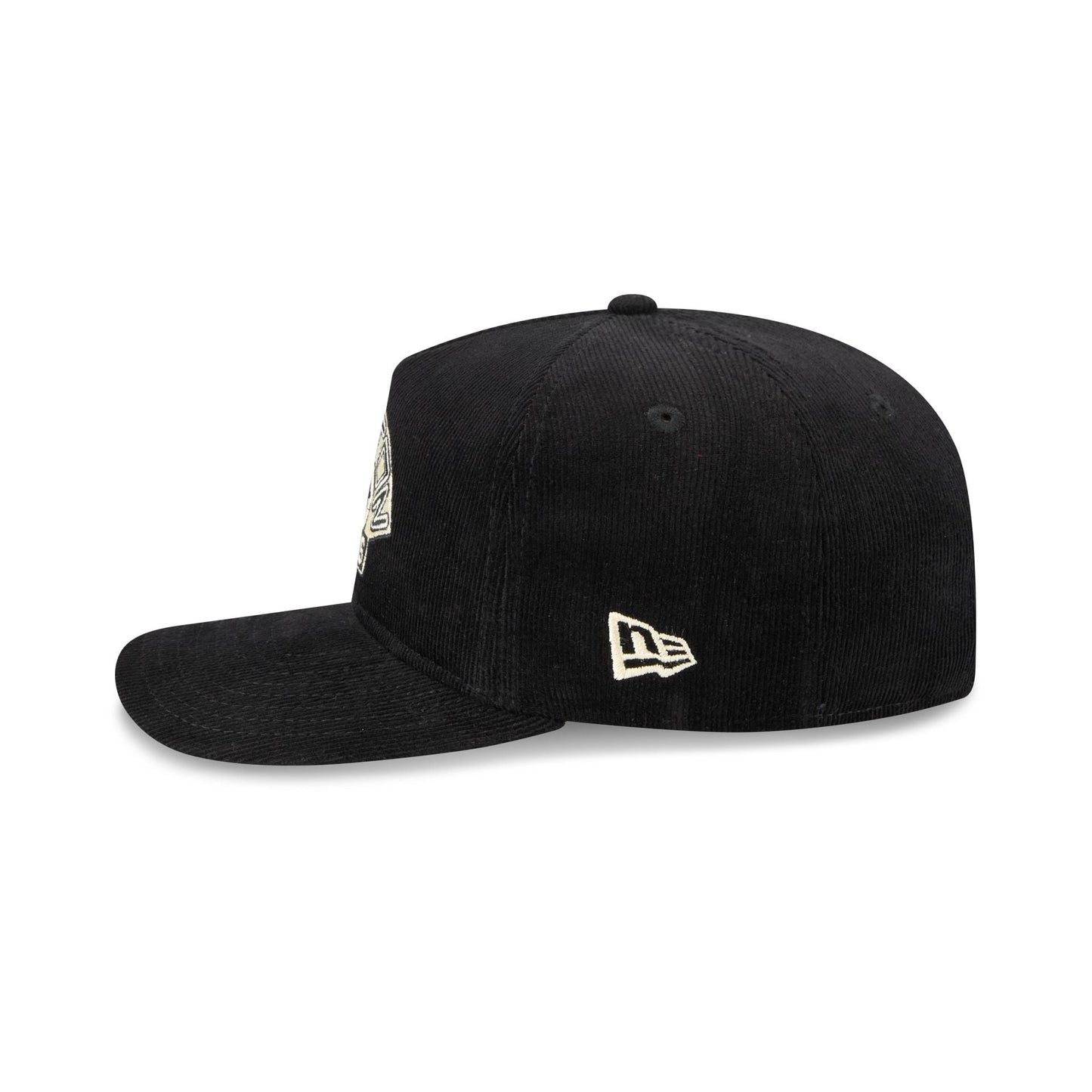 Boston Bruins Nostalgic Black Corduroy 19TWENTY Adjustable Hat