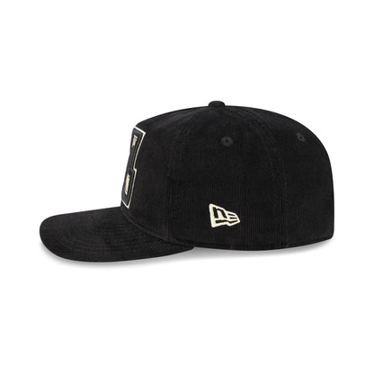 Atlanta Flames Nostalgic Black Corduroy 19TWENTY Adjustable Hat