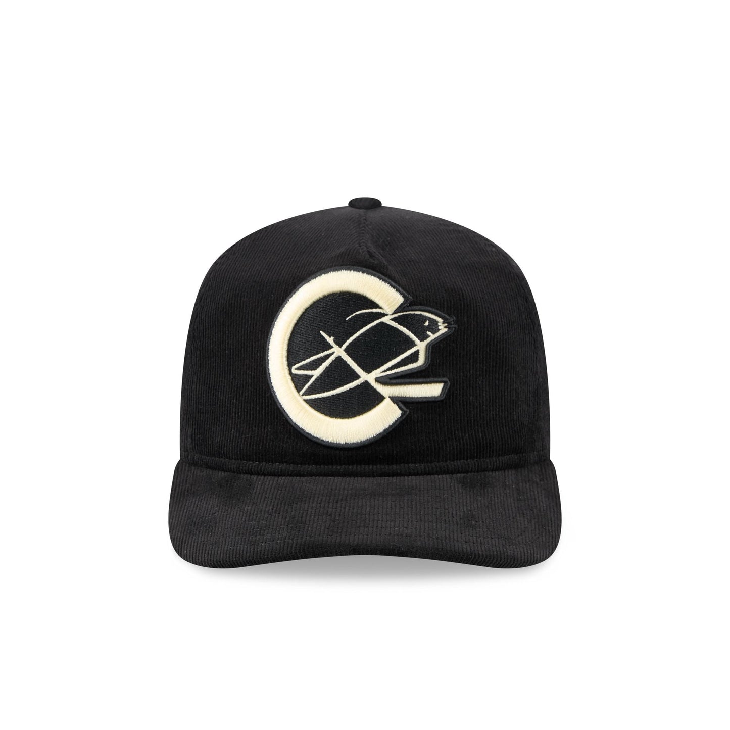 California Golden Seals Nostalgic Black Corduroy 19TWENTY Adjustable Hat