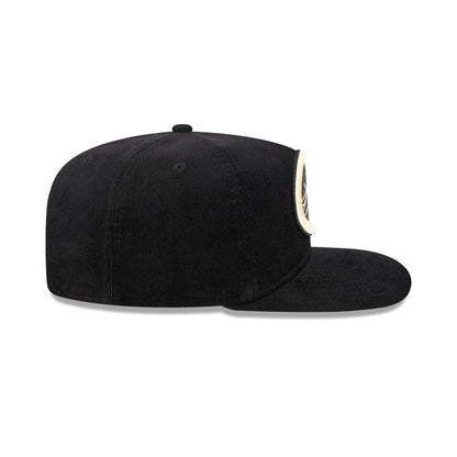 California Golden Seals Nostalgic Black Corduroy 19TWENTY Adjustable Hat