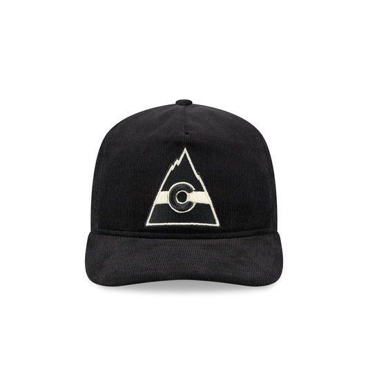 Colorado Rockies Nostalgic Black Corduroy 19TWENTY Adjustable Hat