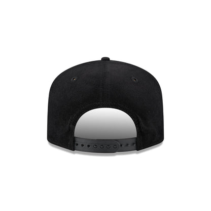Minnesota North Stars Nostalgic Black Corduroy 19TWENTY Adjustable Hat