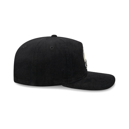 Vancouver Canucks Nostalgic Black Corduroy 19TWENTY Adjustable Hat