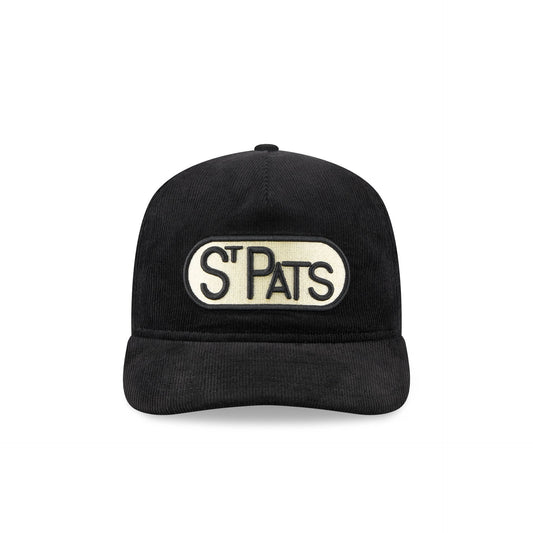 Toronto St. Patricks Nostalgic Black Corduroy 19TWENTY Adjustable Hat
