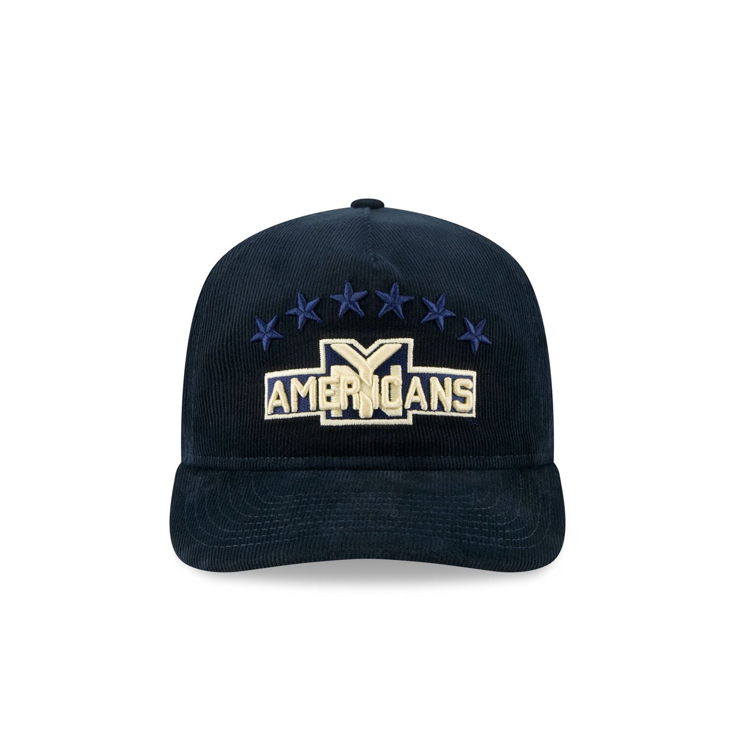 New York Americans Nostalgic Navy Corduroy 19TWENTY Adjustable Hat