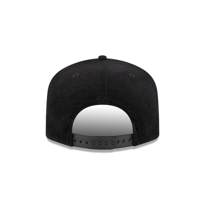 New York Americans Nostalgic Black Corduroy 19TWENTY Adjustable Hat