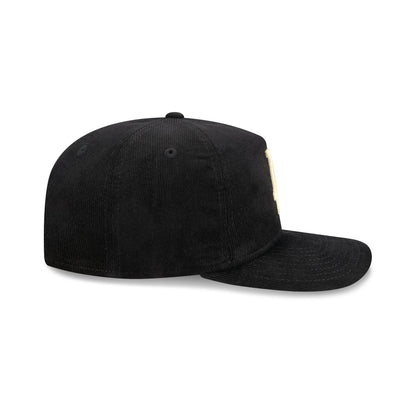 Los Angeles Dodgers Nostalgic Black Corduroy 19TWENTY Adjustable Hat