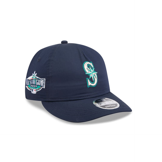 Seattle Mariners Nylon Retro Crown 9FIFTY A-Frame Snapback Hat
