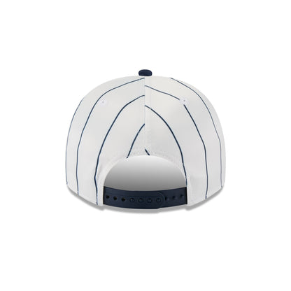 Houston Astros Satin Pinstripe 9FIFTY A-Frame Snapback Hat