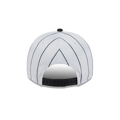 Chicago Bulls Satin Pinstripe 9FIFTY A-Frame Snapback Hat