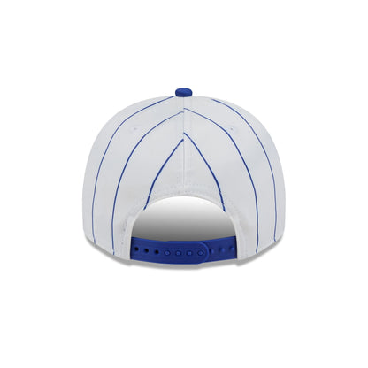 Golden State Warriors Satin Pinstripe 9FIFTY A-Frame Snapback Hat