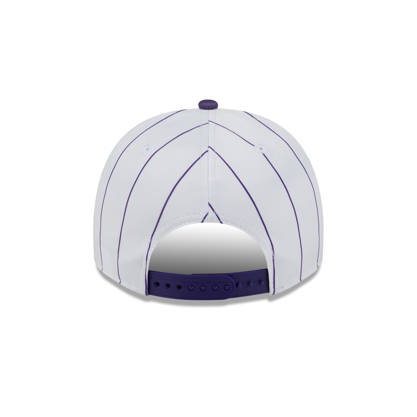 Los Angeles Lakers Satin Pinstripe 9FIFTY A-Frame Snapback Hat