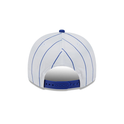 New York Knicks Satin Pinstripe 9FIFTY A-Frame Snapback Hat