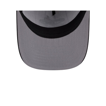 Miami Heat Satin Pinstripe 9FIFTY A-Frame Snapback Hat