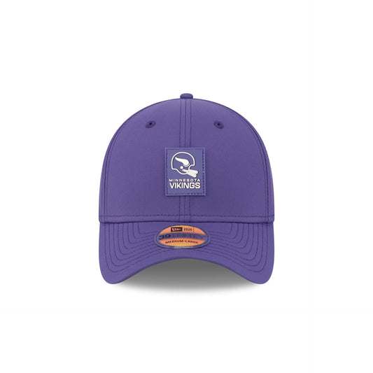 Minnesota Vikings 2025 Sideline Hot Weather Historic 39THIRTY Stretch Fit Hat