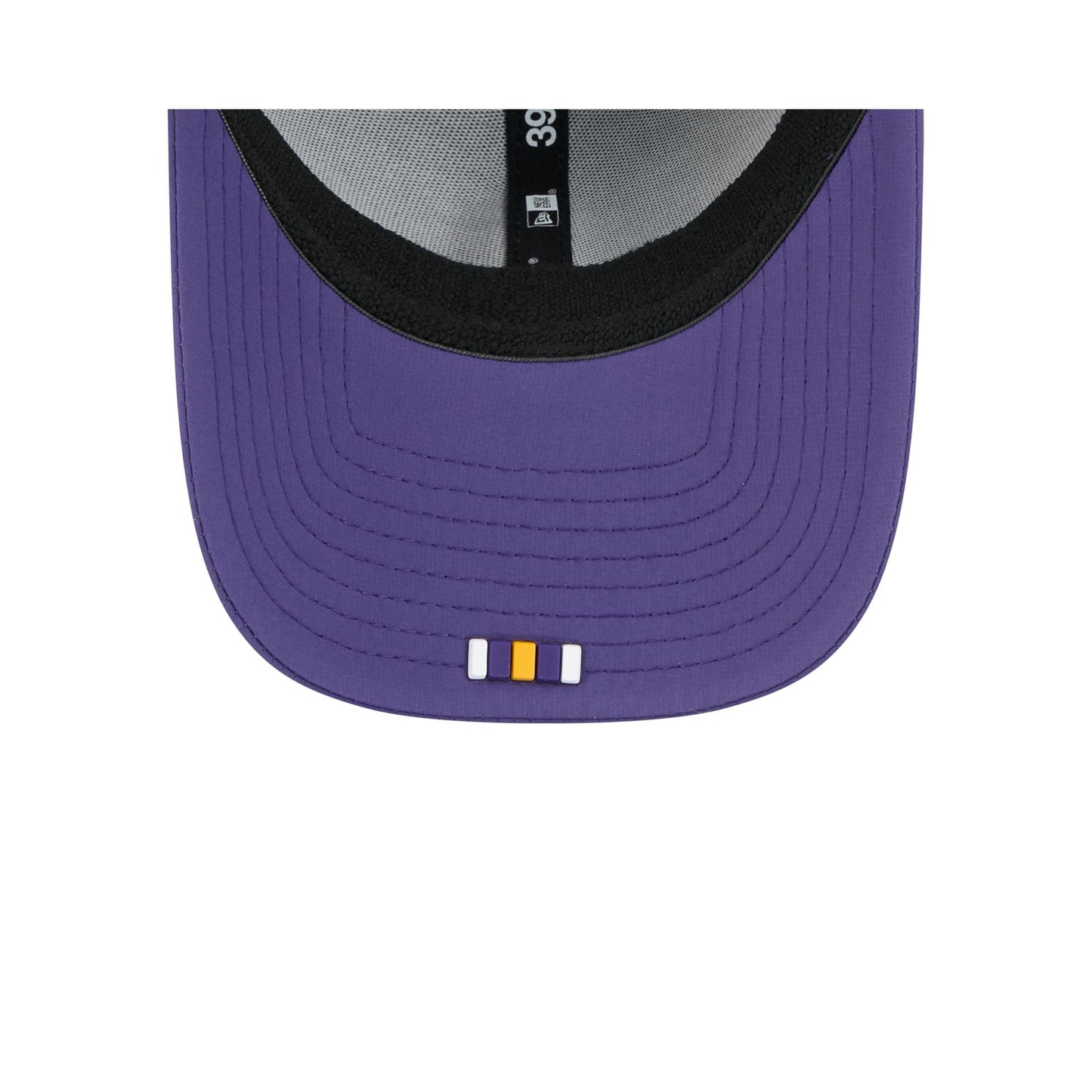 Minnesota Vikings 2025 Sideline Hot Weather Historic 39THIRTY Stretch Fit Hat