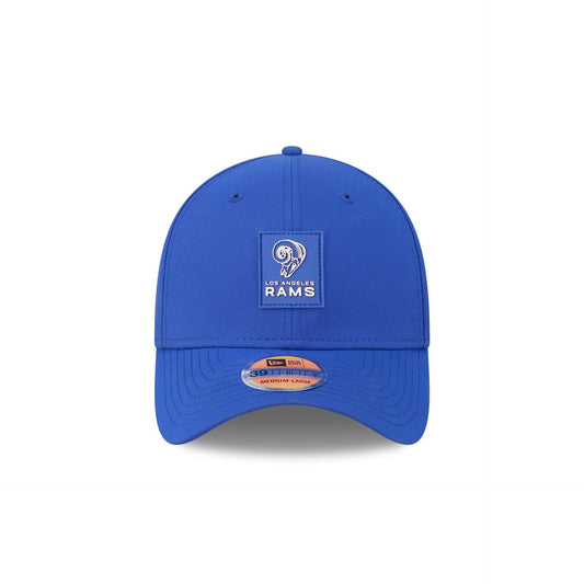 Los Angeles Rams 2025 Sideline Hot Weather Historic 39THIRTY Stretch Fit Hat