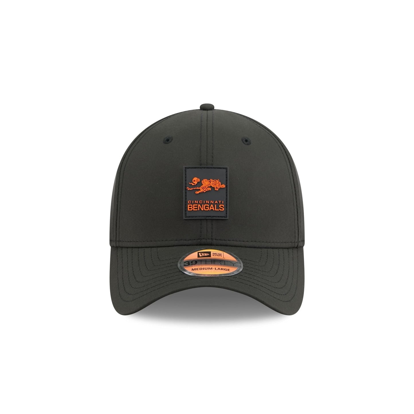 Cincinnati Bengals 2025 Sideline Hot Weather Historic 39THIRTY Stretch Fit Hat