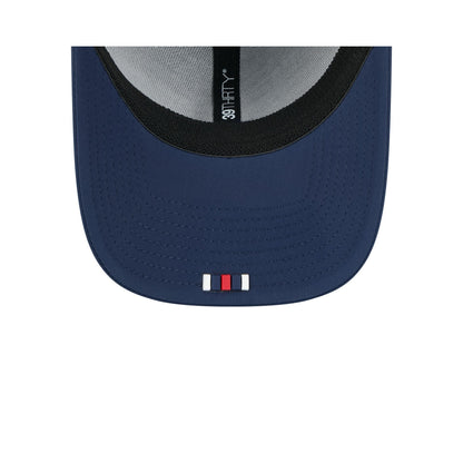 New York Giants 2025 Sideline Hot Weather Historic 39THIRTY Stretch Fit Hat