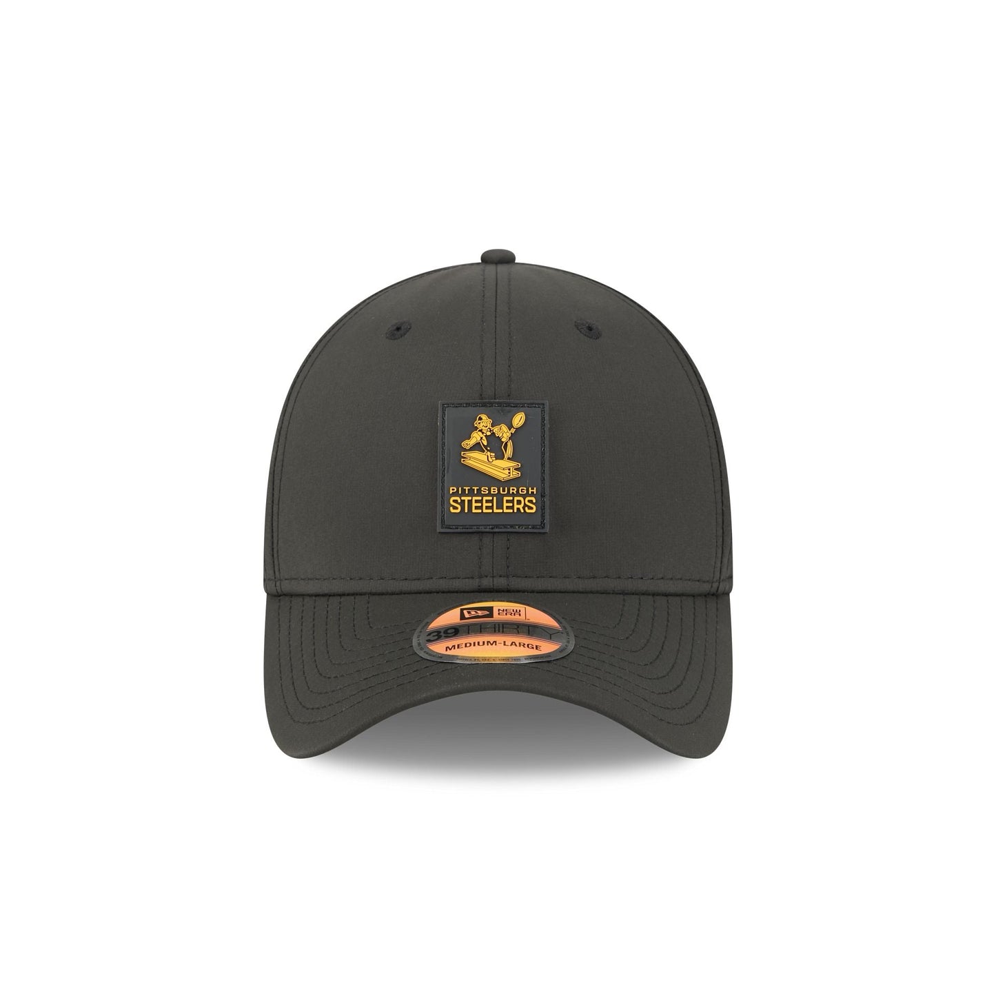 Pittsburgh Steelers 2025 Sideline Hot Weather Historic 39THIRTY Stretch Fit Hat