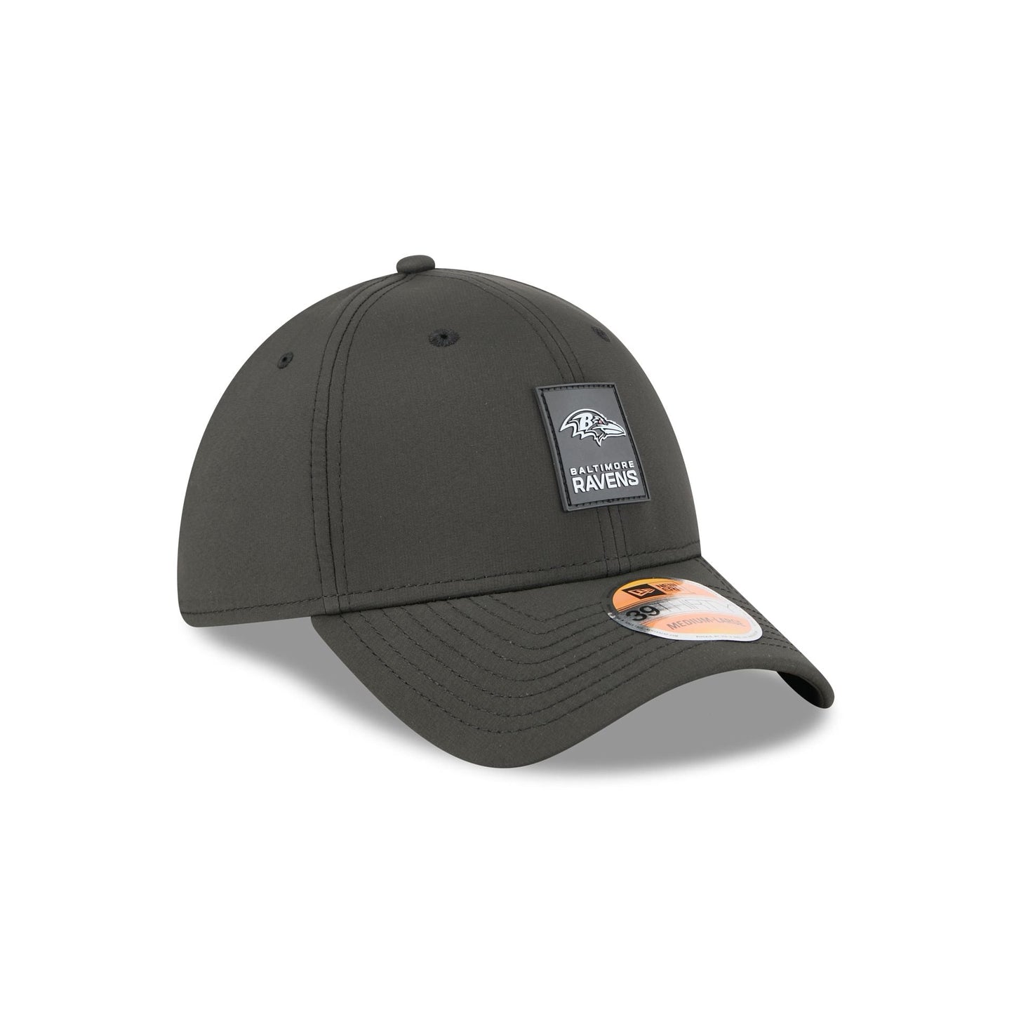 Baltimore Ravens 2025 Sideline Hot Weather 39THIRTY Stretch Fit Hat