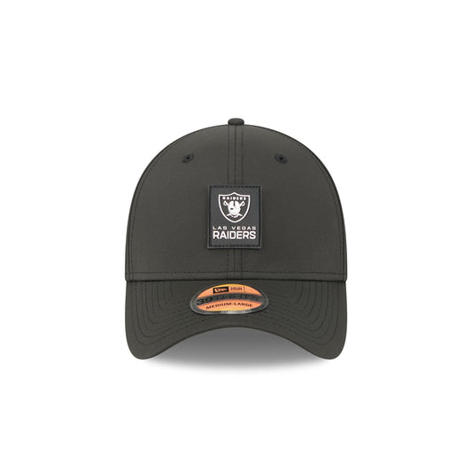 Las Vegas Raiders 2025 Sideline Hot Weather 39THIRTY Stretch Fit Hat