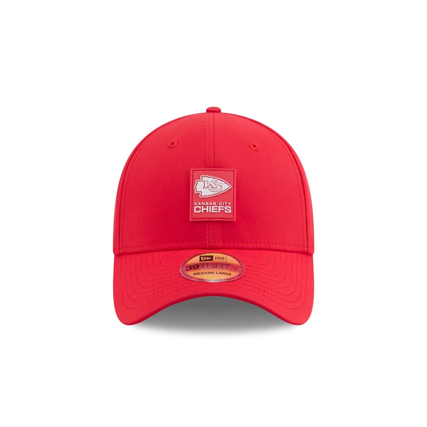 Kansas City Chiefs 2025 Sideline Hot Weather 39THIRTY Stretch Fit Hat