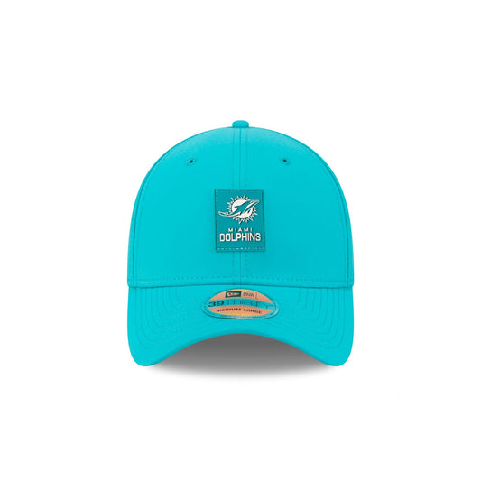 Miami Dolphins 2025 Sideline Hot Weather 39THIRTY Stretch Fit Hat