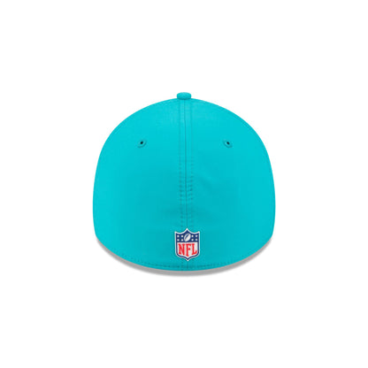 Miami Dolphins 2025 Sideline Hot Weather 39THIRTY Stretch Fit Hat