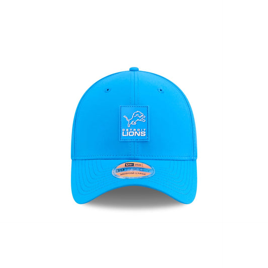 Detroit Lions 2025 Sideline Hot Weather 39THIRTY Stretch Fit Hat